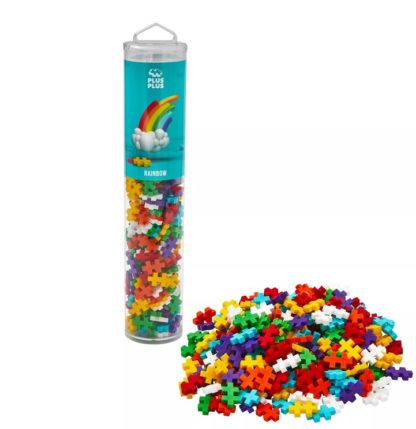Plus plus tube 240pcs arc-en-ciel