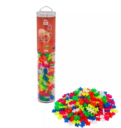 Plus plus tube 240pcs néon