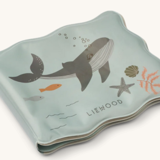 Livre de bain baleine