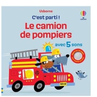Le camion de pompier avec 5 sons