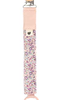 Attache tétine Bibs liberty rose