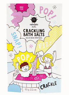 Sel de bain crépitant: rose