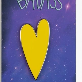 Pin's coeur jaune