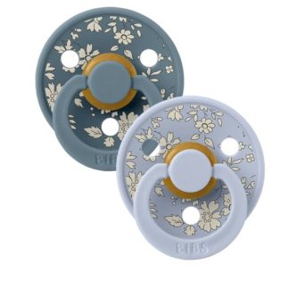 Tétine liberty dusty blue mix T1