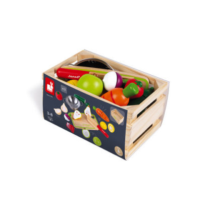 Set de fruits et légumes en bois – Image 5