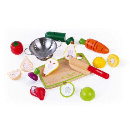 Set de fruits et légumes en bois – Image 7