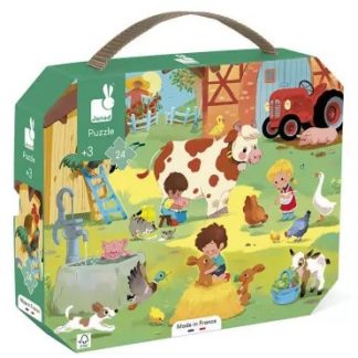 Puzzle une journée à la ferme 24pcs