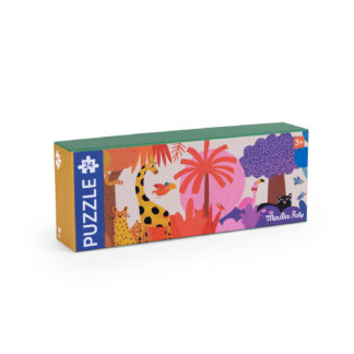 Puzzle la jungle arc-en-ciel 24pcs