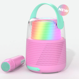Enceinte Karaoké rose