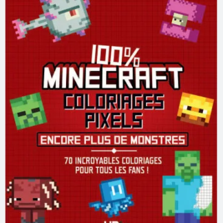 Coloriage pixel 100% minecraft