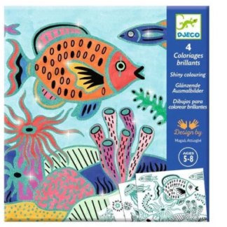Coloriages brillants Sous la mer