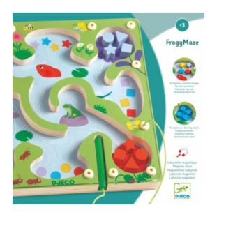 Labyrinthe magnétique FrogyMaze
