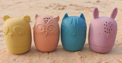 Jouet de bain en silicone ( couleur aléatoire)