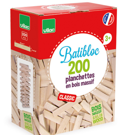 Batibloc planchettes en bois x200