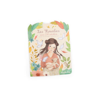 Cahier de coloriage et stickers les Rosalies