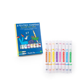 8 feutres tampons