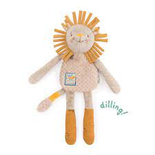 Doudou hochet lion sous mon baobab