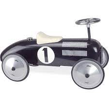 Porteur voiture vintage noir