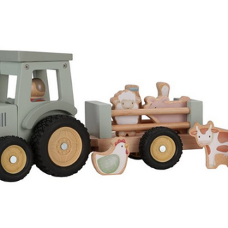 Tracteur avec remorque