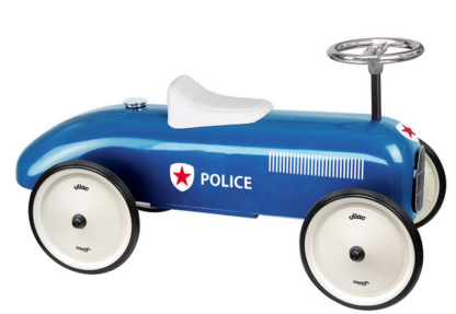 Porteur voiture vintage police