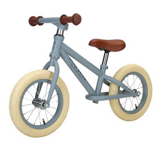 Vélo d'équilibre bleu