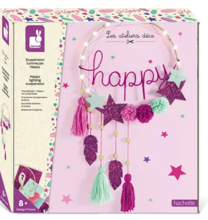 Suspension lumineuse happy