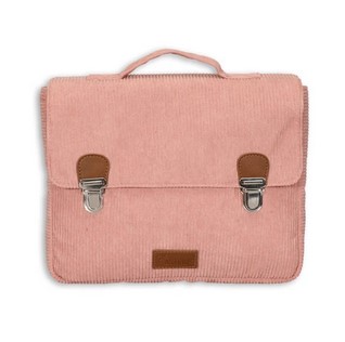 Cartable velours: rose
