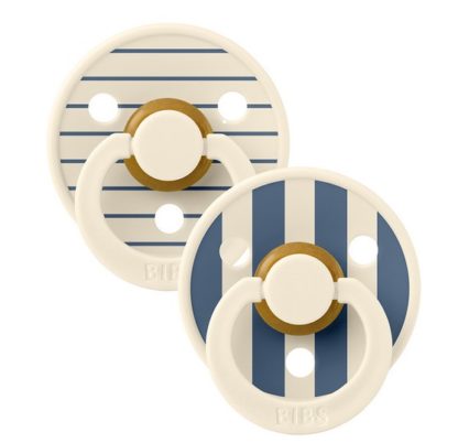 Tétine Bibs Colour: Ivory Steel Blue Mix T2