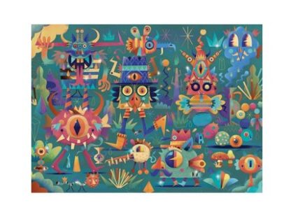 Puzzle La fête des monstres 50pcs