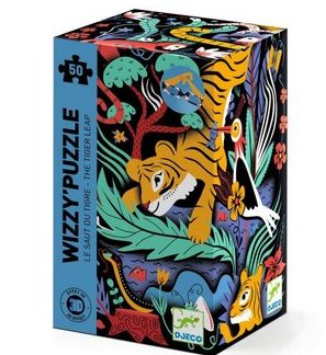Puzzle Le saut du tigre 50pcs