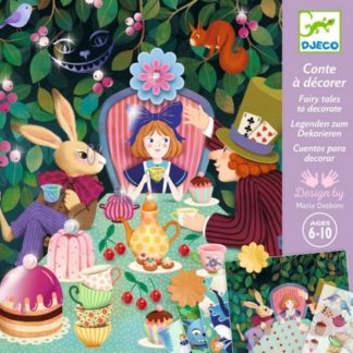 Contes à décorer: Aux pays des merveilles