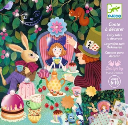 Contes à décorer: Aux pays des merveilles
