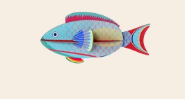 Art mural: Parrotfish