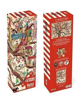 Puzzle cherche et trouve: Le concours de cabanes 200 pcs