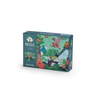 Puzzle phosphorescent la cascade 24pcs