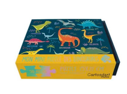 Mini puzzle: Dinosaures 50pcs
