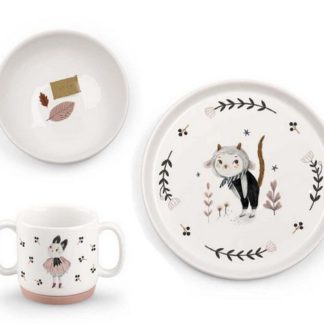 Set de vaisselle porcelaine, Après la pluie