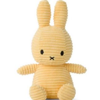 Miffy jaune pâle velours cotelé