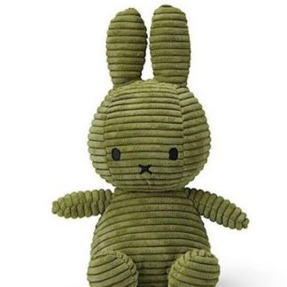 Miffy vert olive velours cotelé