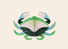 Art mural: Crab