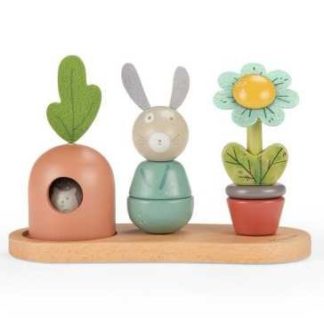 Empilable multi-activités Trois petits lapins