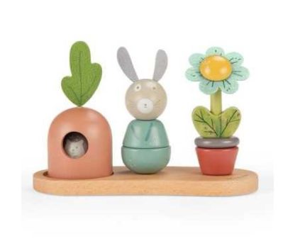 Empilable multi-activités Trois petits lapins