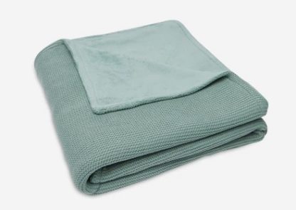 Couverture basic vert 75x100 cm