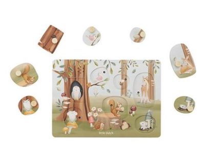 Puzzle sonore en bois forest friends – Image 2