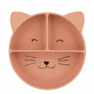 Assiette compartiments Madame Chat