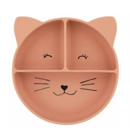 Assiette compartiments Madame Chat