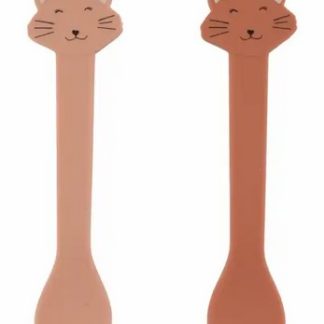 Cuillères silicone Madame Chat x2