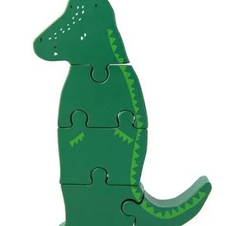 Puzzle bois Monsieur Crocodile