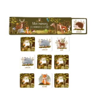 Mémory des animaux de la forêt
