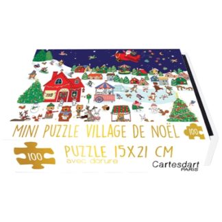 Mini puzzle: Village de Noël 100pcs